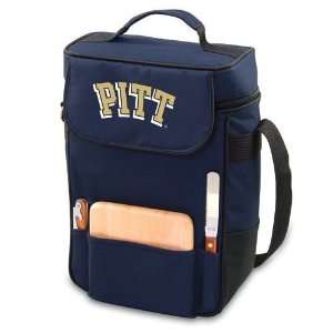  Pittsburgh Panthers Duet Style Wine and Cheese Tote (Navy 
