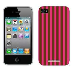  Stripes Red on Verizon iPhone 4 Case by Coveroo 