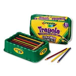  Crayola Pencil Trayola Nine Color Set, 54 Pack BIN68 8054 