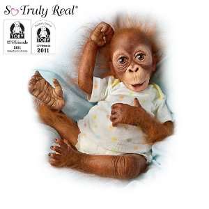 Treetop Nursery Baby Doll Lifelike Baby Orangutan Doll 