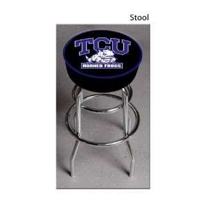    TCU Texas Christian Bar Stool Swivel Garage Seat