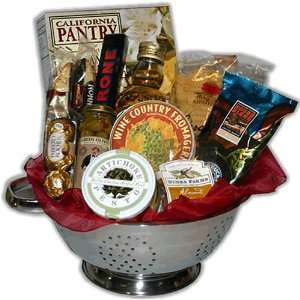 Tuscany Dinner   Italian Gourmet Food Gift Presented in a Stainless 