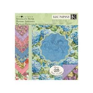  K&Company Tim Coffey Cottage Garden Specialty Paper Pad 