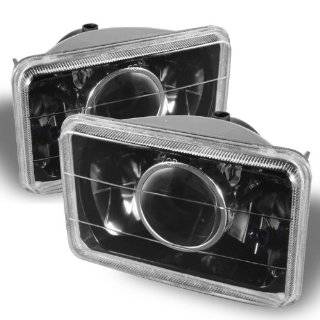  80 88 Monte Carlo 4x6 Black Projector Headlights (1980 