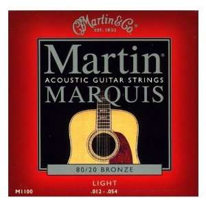   Martin Marquis 80/20 Bronze Acoustic Guitar Strings 