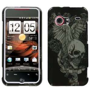  HTC ADR6300 SKULL WING TATTOO DESIGN HARD CASE COVER: Cell 