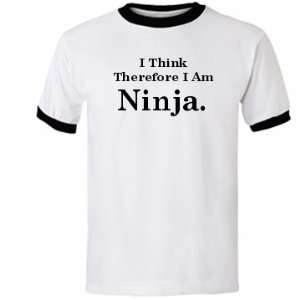  I Am Ninja Custom Unisex Anvil Ringer T Shirt