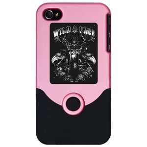   Case Pink Wild And Free Skeleton Biker And Eagles 