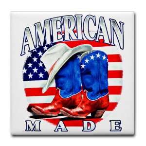   (Set 4) American Made Country Cowboy Boots and Hat: Everything Else