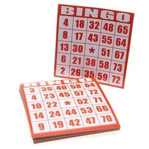  Small Bingo Cards Toys & Games