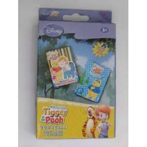   Tigger & Pooh Memory Match & Crazy Eights Card Games: Toys & Games