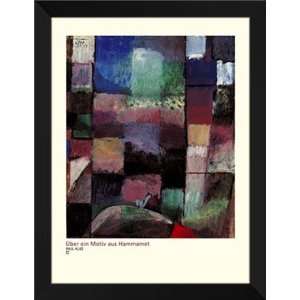  Paul Klee FRAMED 28x36 Uber Ein Motiv Aus Hammamet Home 