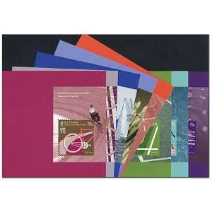  London 2012 Olympic Games Book Postcard Pane Set From Isle 