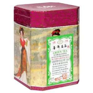   Puer Jasmine Green Tea, 3.52 Ounce Box: Health & Personal Care