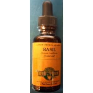  Herb Pharm   Basil Extract, 1 Oz.