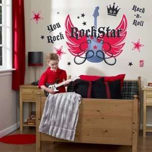  Rock Star Giant Wall Decals Child Toys & Games