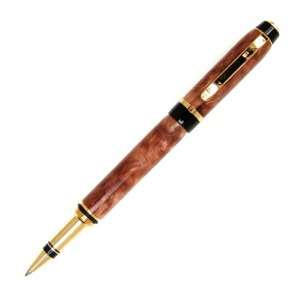 Cigar Rollerball Pen   24kt Gold   Maple Burl: Office 