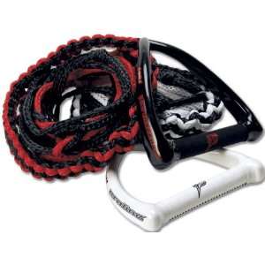    Proline LG Surf Rope & Handle Combo   Red/Black