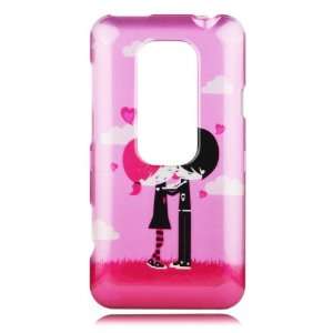   Skin for HTC Evo 3D (Emo Love)   Sprint: Cell Phones & Accessories