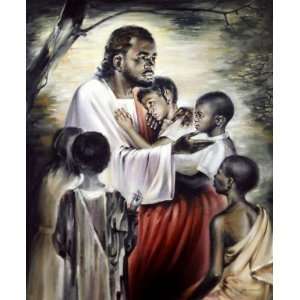  Black Jesus Blesses The Children: Arts, Crafts & Sewing