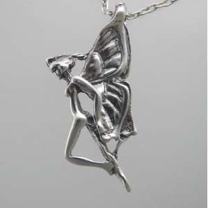  A Lovely Fairie Pendant in Sterling Silver The Silver 