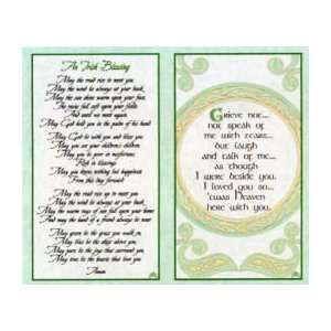  Irish Celtic Custom Prayer Card