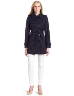  Tommy Hilfiger Womens Christine Belted Spring Trench Coat 