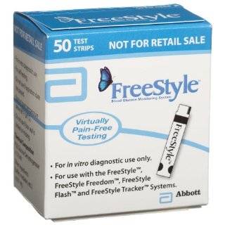  Therasense Freestyle Free Style Flash Test Strips, 100/Box 