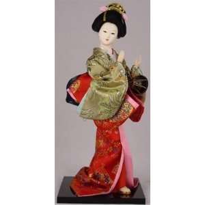  12quot; Japanese GEISHA Oriental Doll ZS3058 12: Toys 