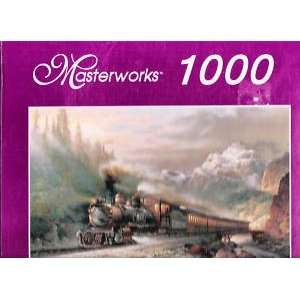    Masterworks Canyon Railway 1000 Piece Puzzle Toys & Games