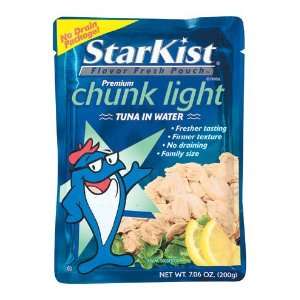 Starkist Albacore Tuna, 7.06 Ounce Pouches (Pack of 8)  