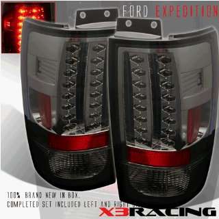 Ford Expedition Led Tail Lights Smoke Altezza LED Taillights 1997 1998 