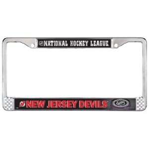    New Jersey Devils Chrome Auto Frame *SALE*