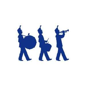  Marching Band BLUE vinyl window decal sticker: Office 