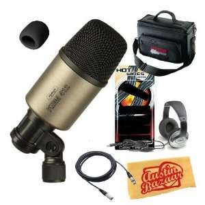  Kick and Bass Drum Microphone Bundle with Gator GM 4 Padded Mic 