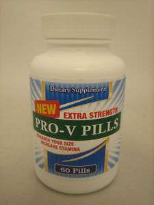 Pro V Pills 60ct Enhance Your Size Increase Stamina  