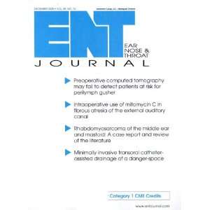 Ear Nose & Throat Journal:  Magazines