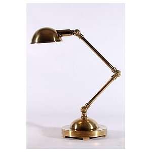    Small Adjustable Brass Task/Desk Table Lamp: Home Improvement