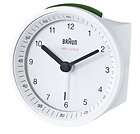 Braun UK Signal Radio Controlled Alarm Clock, White