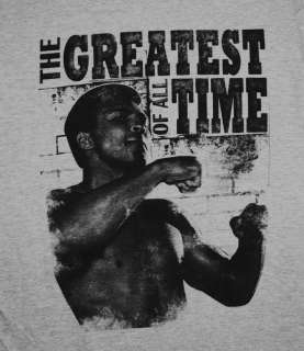 Muhammad Ali Greatest Of All Time Boxing T Shirt Tee  