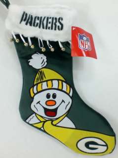 Green Bay Packers 18 Christmas Stocking NFL Brand New!  