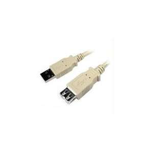  15 Beige USB 2.0 Extension Cable Electronics