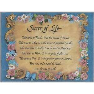  Secret Of Life Poster Print
