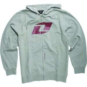   Mens Hoody Zip Sports Wear Sweatshirt/Sweater   Neutral Grey / Large