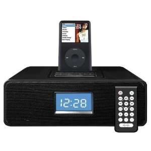   Radio Speaker With iPod Docking Station (Black): MP3 Players