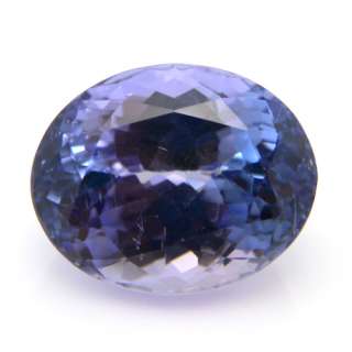Natural Violet Blue Tanzanite Loose Gemstone Oval Cut 7.95cts 13*10mm 