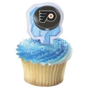  Philadelphia Flyers Cake Cupcake Toppers (12 Pack 