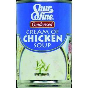 Shurfine Cream of Chicken Soup   24 Pack  Grocery 