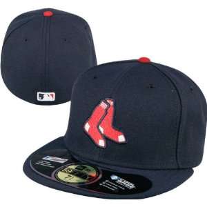  Boston Red Sox New Era 5950 Fitted LEGS Baseball Cap Size 