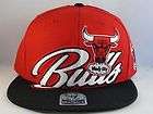 NBA CHICAGO BULLS SNAPBACK HAT 47 BRAND FLAT BILL HOT NEW STYLE RED!